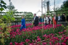 HRH Diane, Duchess of Württemberg as a Regional Horticultural Show Ambassador
