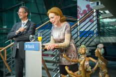 Exposición de S. A. R. Diana, Duquesa de Wurtemberg con el banco BW-Bank Stuttgart
